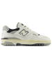 New Balance Leder-Sneakers "550" in Creme/ Grau