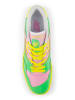 New Balance Skórzane sneakersy "550" w kolorze zielono-różowym