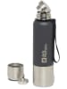 Jack Wolfskin Edelstahl-Trinkflasche "Saima" in Anthrazit - 850 ml
