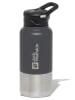 Jack Wolfskin Roestvrijstalen drinkfles "Saima" antraciet - 850 ml
