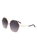 Ana Hickmann Damen-Sonnenbrille in Schwarz/ Gold
