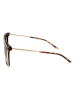 Ana Hickmann Damen-Sonnenbrille in Hellbraun/ Gold