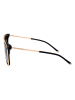Ana Hickmann Damen-Sonnenbrille in Schwarz/ Gold