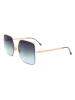 ISABEL MARANT ÉTOILE Damen-Sonnenbrille in Gold/ Hellblau