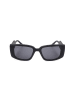 Karl Lagerfeld Unisex-Sonnenbrille in Schwarz/ Grau