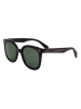 Maje Damen-Sonnenbrille in Schwarz/ Grün