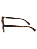 Polaroid Okulary przeciwsłoneczne unisex w kolorze jasnobrązowym