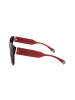 Polaroid Damen-Sonnenbrille in Rot/ Schwarz