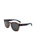 Polaroid Okulary przeciwsłoneczne unisex w kolorze brązowo-zielono-szarym