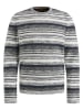 PME Legend Pullover in Grau/ Dunkelblau