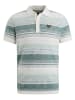 PME Legend Poloshirt in Creme/ Blau