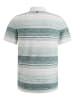PME Legend Poloshirt in Creme/ Blau