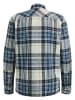 PME Legend Blouse - regular fit - blauw/beige