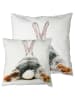 Mars & More Kussen "Rabbit" wit - (L)50 x (B)50 cm