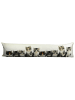 Mars & More Tochtstrip "Kittens" wit/grijs - (L)90 x (B)20 cm