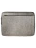 Mars & More Leren laptoptas grijs - (B)28,5 x (H)39 cm