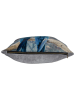 Mars & More Kussen "Aras" blauw/grijs - (L)45 x (B)45 cm