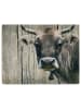 Mars & More Placemat "Swiss cow" grijs/bruin - (L)30 x (B)40 cm