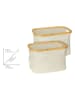 Tom Tailor 2er-Set: Aufbewahrungskörbe in Beige - (B)38 x (H)26 x (T)26 cm