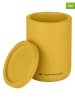 Tom Tailor 2-delige set: opbergdozen mosterdgeel - (H)11 x Ø 7,7 cm