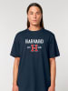 American Universities Shirt "Havard EST 1636" in Dunkelblau