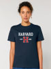 American Universities Shirt "Harvard EST 1636" in Dunkelblau