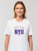 American Universities Koszulka "NYU" w kolorze białym