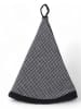 UTILITY Geschirrtuch in Schwarz - (L)60 x (B)60 cm
