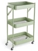UTILITY Serveerwagen groen - (B)50 x (H)90 x (D)35 cm