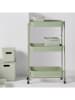 UTILITY Serveerwagen groen - (B)50 x (H)90 x (D)35 cm