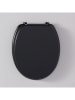 UTILITY Deska WC w kolorze czarnym - 44 x 37,5 cm