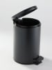 UTILITY Pedaalemmer zwart - Ø 16,8 cm x (H)25 cm - 3 l