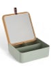 UTILITY Opbergbox groen - (B)14 x (H)5 x (D)14 cm