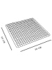 UTILITY Kunststof badmat lichtroze - (L)50 x (B)50 cm