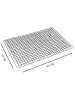 UTILITY Kunststof badmat wit - (L)65 x (B)35 cm