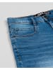 LOSAN Spijkershort blauw