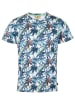 Roadsign Shirt in Blau/ Bunt