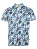 Roadsign Poloshirt in Blau/ Bunt