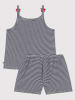PETIT BATEAU Pyjama in Dunkelblau