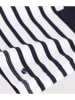 PETIT BATEAU Jurk wit/donkerblauw