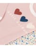 PETIT BATEAU 2-delige set: pyjama's lichtroze/wit