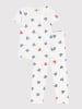 PETIT BATEAU Pyjama in Weiß
