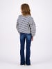 Vingino Sweatshirt "Narinne" beige/donkerblauw