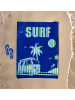 Le Comptoir de la Plage Strandtuch ''Nyaralas'' in Blau/ Türkis - (L)180 x (B)140 cm