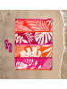 Le Comptoir de la Plage Strandtuch ''Carlina'' in Orange/ Pink - (L)180 x (B)140 cm