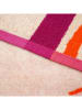 Le Comptoir de la Plage Strandtuch ''Carlina'' in Orange/ Pink - (L)180 x (B)140 cm