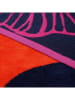 Le Comptoir de la Plage Strandtuch ''Tropical Forest'' in Orange/ Pink - (L)180 x (B)140 cm
