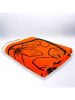 Le Comptoir de la Plage Strandlaken "Mondrago" oranje/geel/turquoise - (L)180 x (B)140 cm