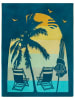 Le Comptoir de la Plage Ręcznik plażowy "Arche" ze wzorem - 180 x 140 cm