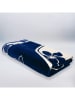 Le Comptoir de la Plage Strandlaken "Patong" donkerblauw - (L)175 x (B)100 cm